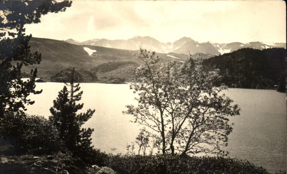 Lago de Pradelles — Font-Romeu — Edição de Arte Goudin - Frente