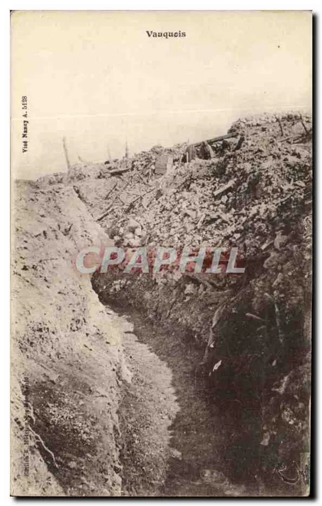 Vauqueis — vista de la fosa — Yvet Nancy A. 5128 - Anverso