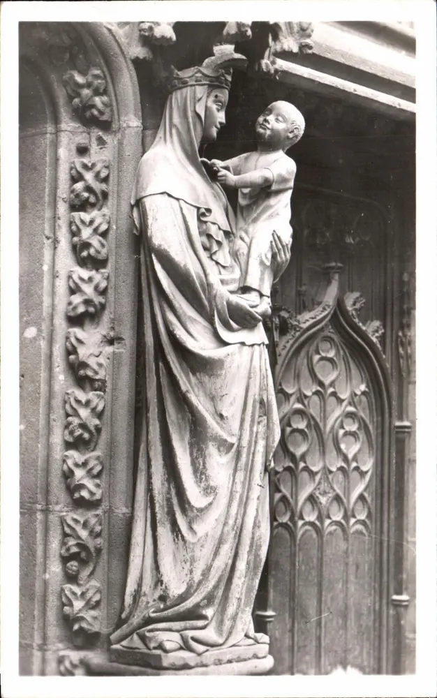 Statue der Jungfrau mit Kind — Verlag E. A. Raphaël, Nr. 278 - Vorderseite