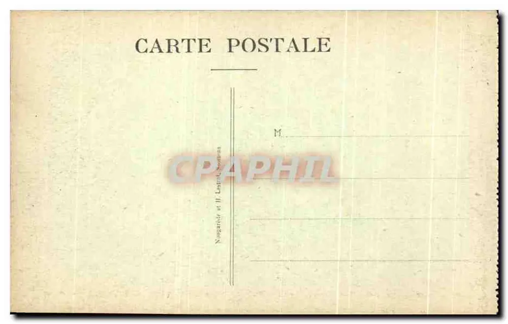 L'Aisne destruída — Pixon — Entrada do Castelo - Verso