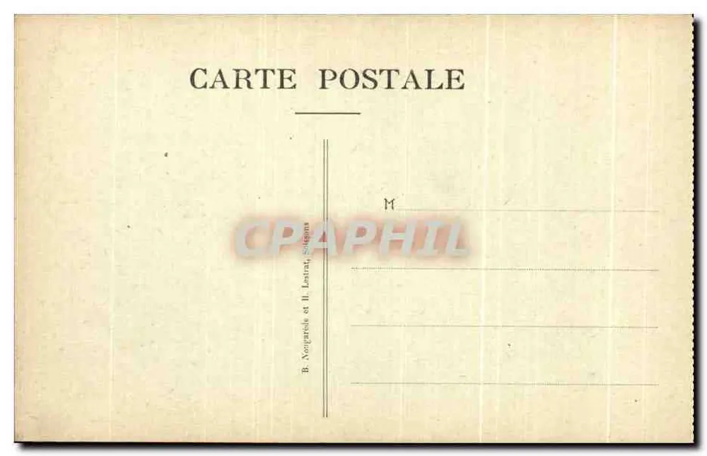 Chemin der Damen — Das Dorf Vaudesson — B. Neopartide et H. Lattrat, Sègouan - Rückseite