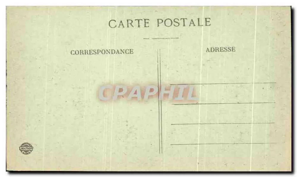 Amiens em 1918 — Casa Hunebelle — Editora BOUTARY n°6 - Verso