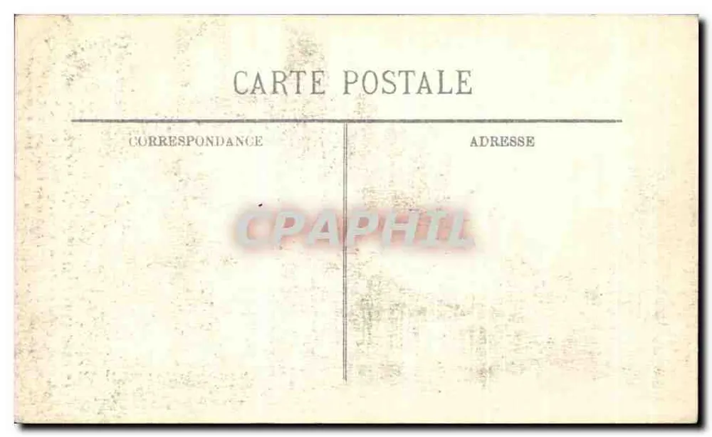 Rue de Marne à Reims — Ruines après les bombardements allemands — Éditeur Ollive M. Laveronne, Reims - Verso