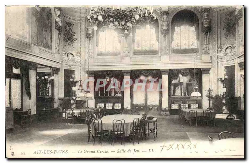 Aix-les-Bains — Der Große Kreis — Spielraum — LL. — n° 95 - Vorderseite