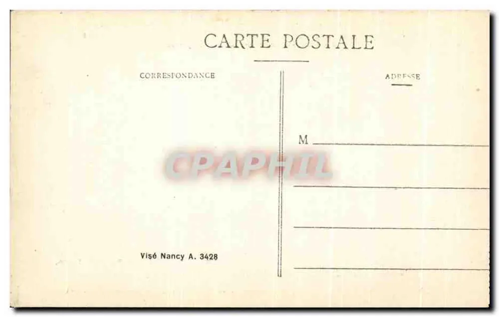Reims in den Jahren der Bombardements 1914-18 — Die Kathedrale in Brand gesteckt und von den Deutschen bombardiert, 19. September 1914 - Rückseite