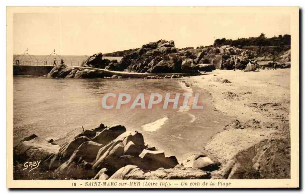 Saint-Marc-sur-Mer (Loire-Inf.) — Ein Stück der Strand — Gaby, n°18 - Vorderseite