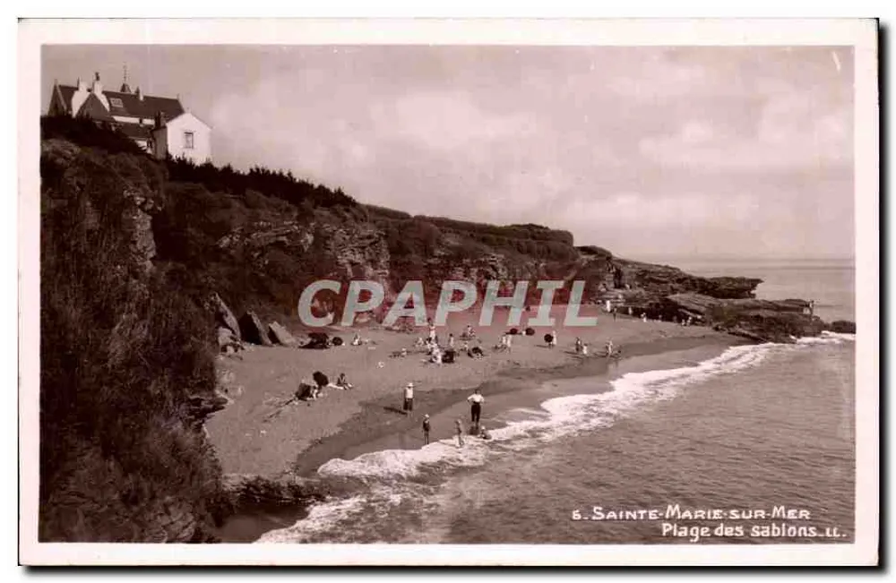 Sainte-Marie-sur-Mer — Praia dos Areias — n° 6 - Frente
