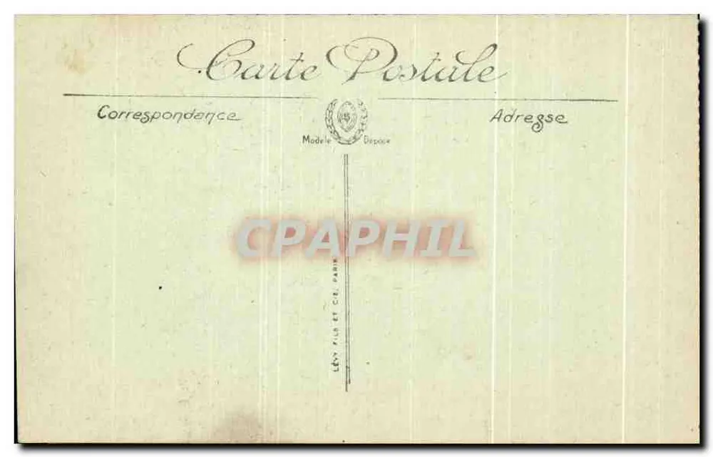 Abtei von Arras — Nordfassade zerstörter Türme — Charles Ledieu, Arras - Rückseite