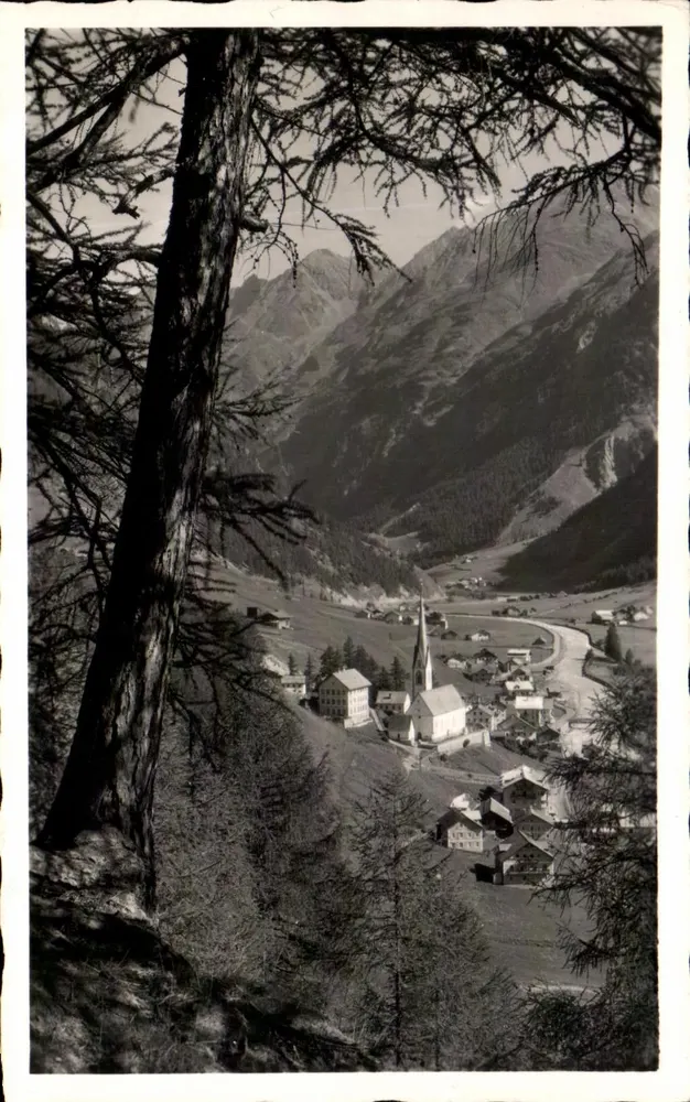 Alpine Kurort Solden 1377 — Ottaler Alpen, Tirol — Lohmann & Aretz, Obarsburgl u. Vent, Tirol - Vorderseite