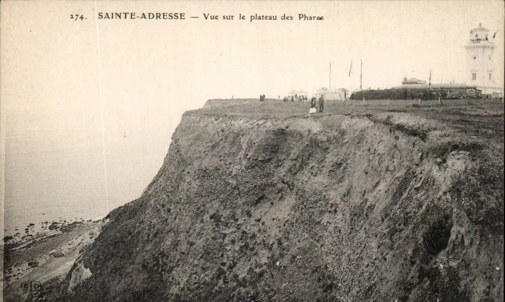 Sainte-Adresse — Ansicht des Pharos-Plateaus — Verlag ELD, n° 274 - Vorderseite