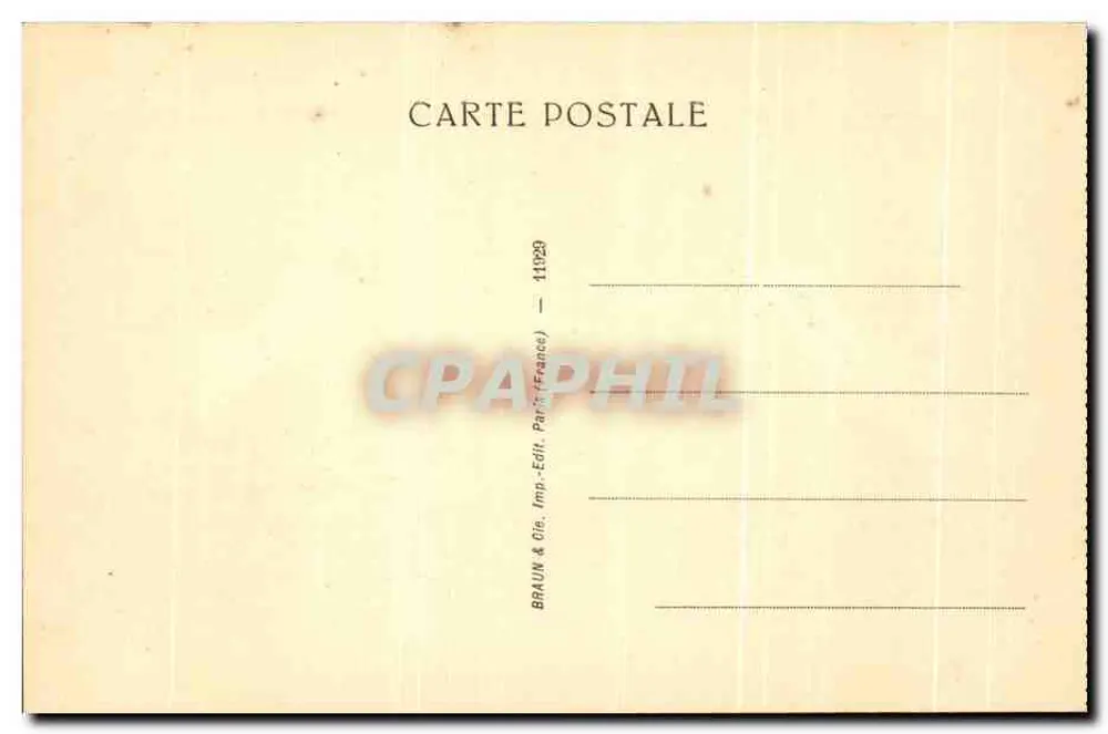 A Ceia — Museu do Louvre — Ph. de Champaigne — 1929 - Verso