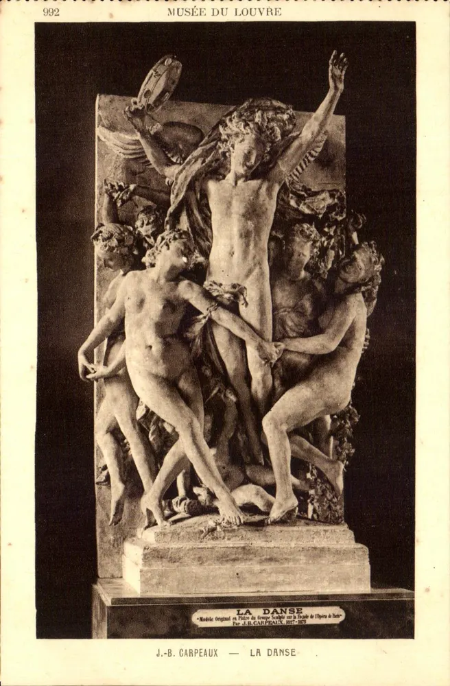 Museu do Louvre — A Dança — J.-B. Carpeaux - Frente