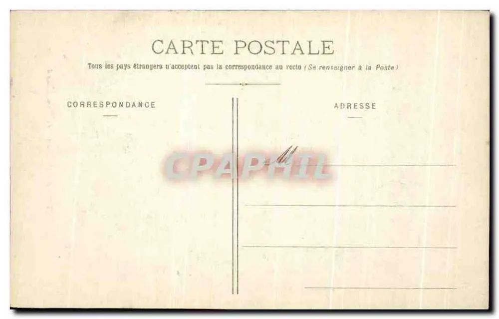 Clermont-Ferrand — Portal der Notre-Dame-du-Port — Lib. Bougé-Béal, 24, Rue de l’Ecu - Rückseite