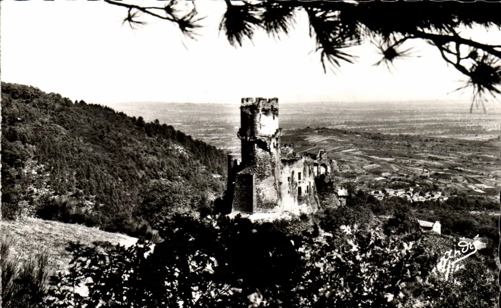 Schloss Tournœl — Auvergne — Kunstausgabe André Grenoble - Vorderseite