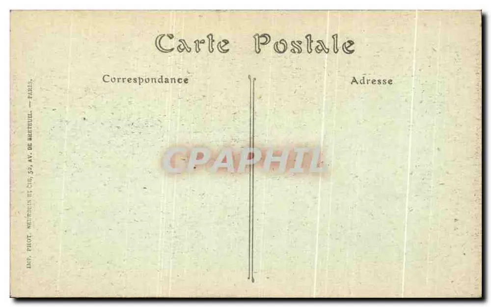 Soissons — Die Kathedrale, die Grande Neuf - Rückseite