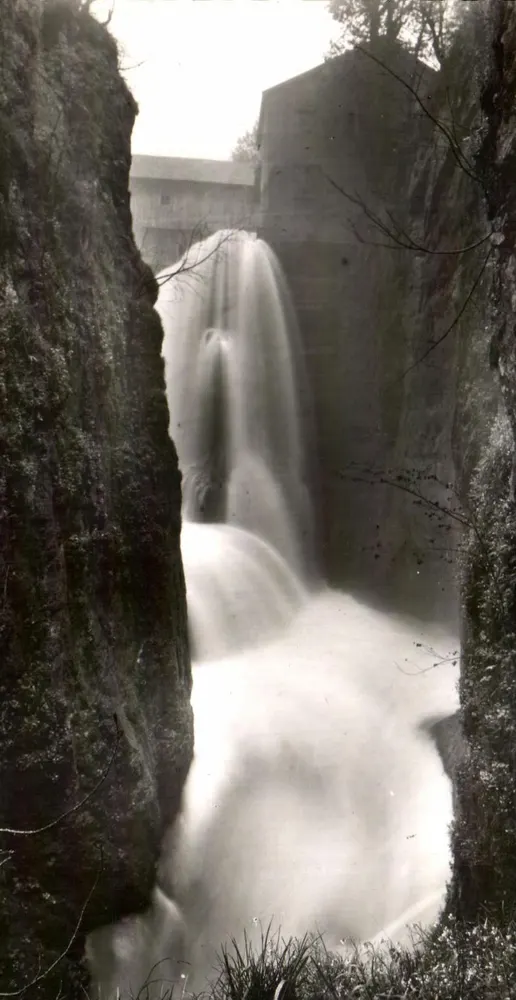 Les Planchettes-en-Montagne (Jura) — Wasserfall der Langouette — Edition Karrer, Dolle - Vorderseite
