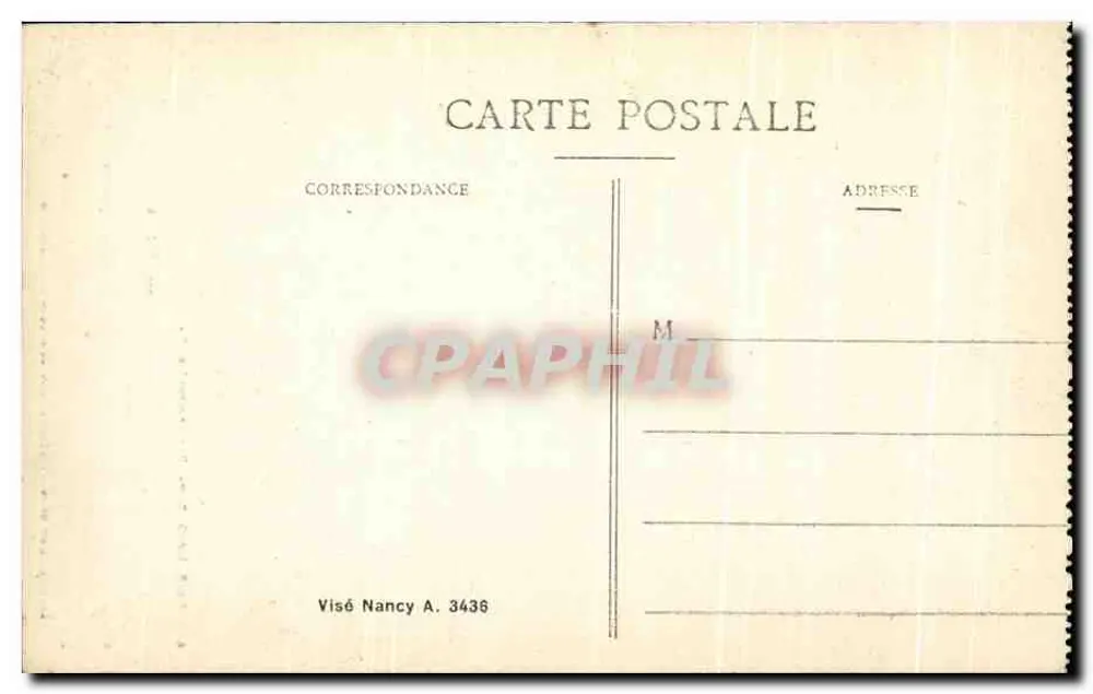 Reims — von den Deutschen 1914-18 zerstörte und bombardierte Kathedrale — Sammlung G. Dubois - Rückseite