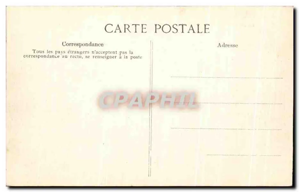 Saint-Valéry-en-Caux — Die Mole an einem Sturmtag — LE LITTORAL (Seine Inférieure) L.J. n°939 - Rückseite