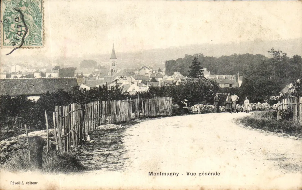 Montmagny - Vista geral — Réveillé, editor - Frente