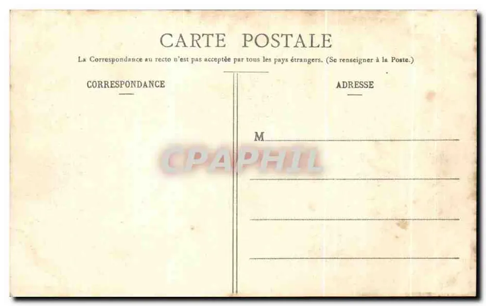 Pontoise - Saint-Maclou — editor R. C. Pontoise, número de série não visível - Verso