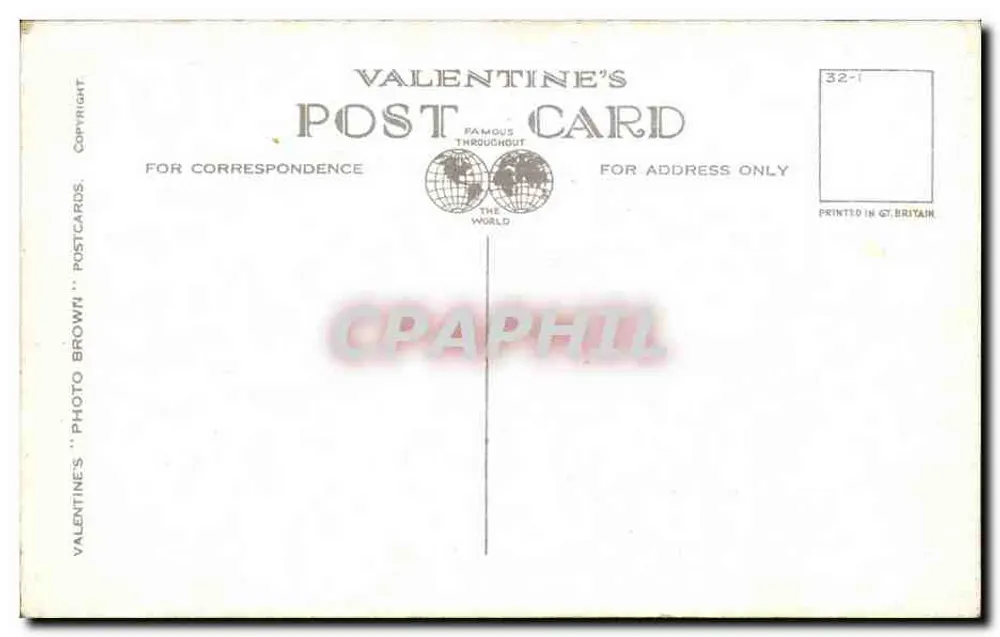 Der Teviot in Wilton Lodge Park, Hawick — Valentine's Photo Brown, n° 213970 - Rückseite