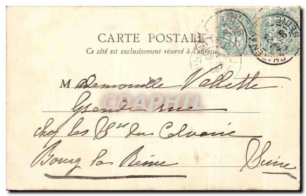 La Roseraie — Châtenay (Seine) — éditeur non visible - Verso