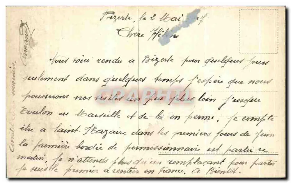 MALTA — Panoramablick auf Floriana — Verleger nicht sichtbar - Rückseite