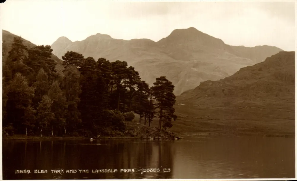 Blea Tarn and the Langdale Pikes — Judges' Ltd. - Recto