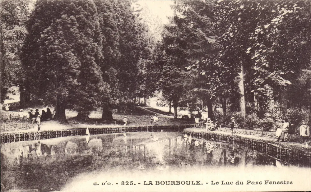 La Bourboule - Het Meer van het Park Fenestre — g. d'o. - 825 - Voorkant