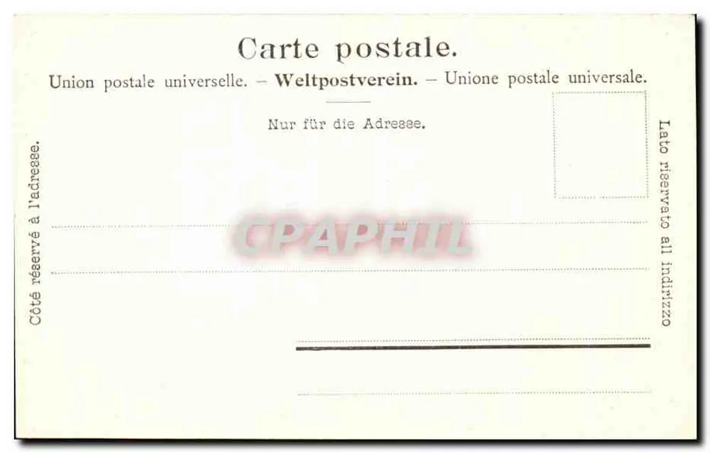 Alter Hospiz — Simplon-Route — Edição Photoglob Co. Zürich, n° 797 - Verso