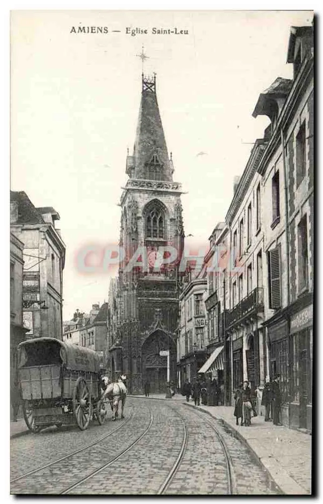 Amiens — Igreja de São Leu — editor Saint-Leu - Frente