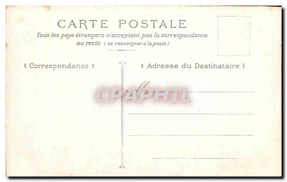 Amiens — A Catedral. A Criança que Chora — Coleção O. Hacquart - Verso