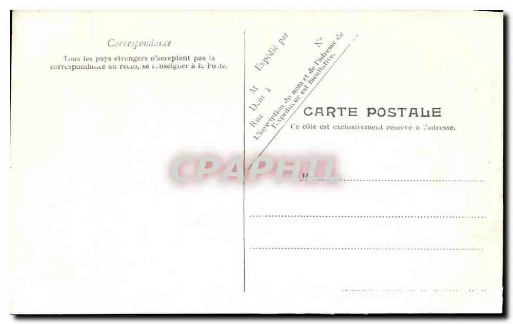 Amiens — Die Kathedrale — Die Orgeln und der Pulpit — V. F. Paris Nr. 45 - Rückseite