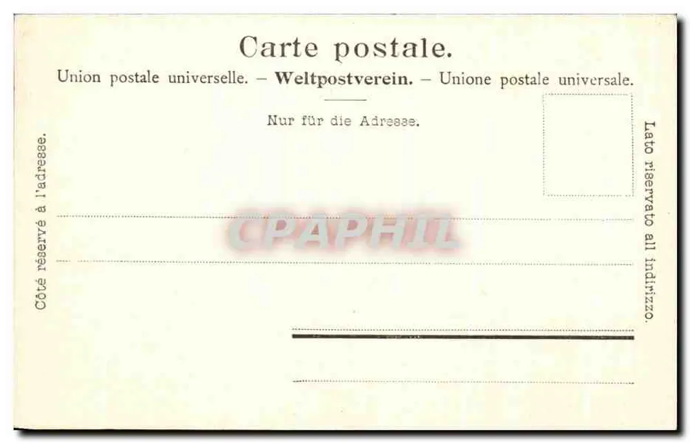 Lucerne - Kapellbrücke und Wasserthurm — Ausgabe Photoglob Co. Zürich, n° 139 - Rückseite