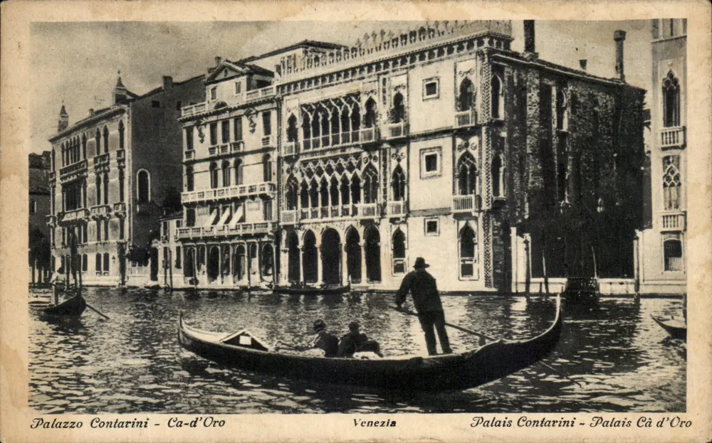 Palazzo Contarini - Ca'd'Oro — Venedig — Verlag Milano - Vorderseite