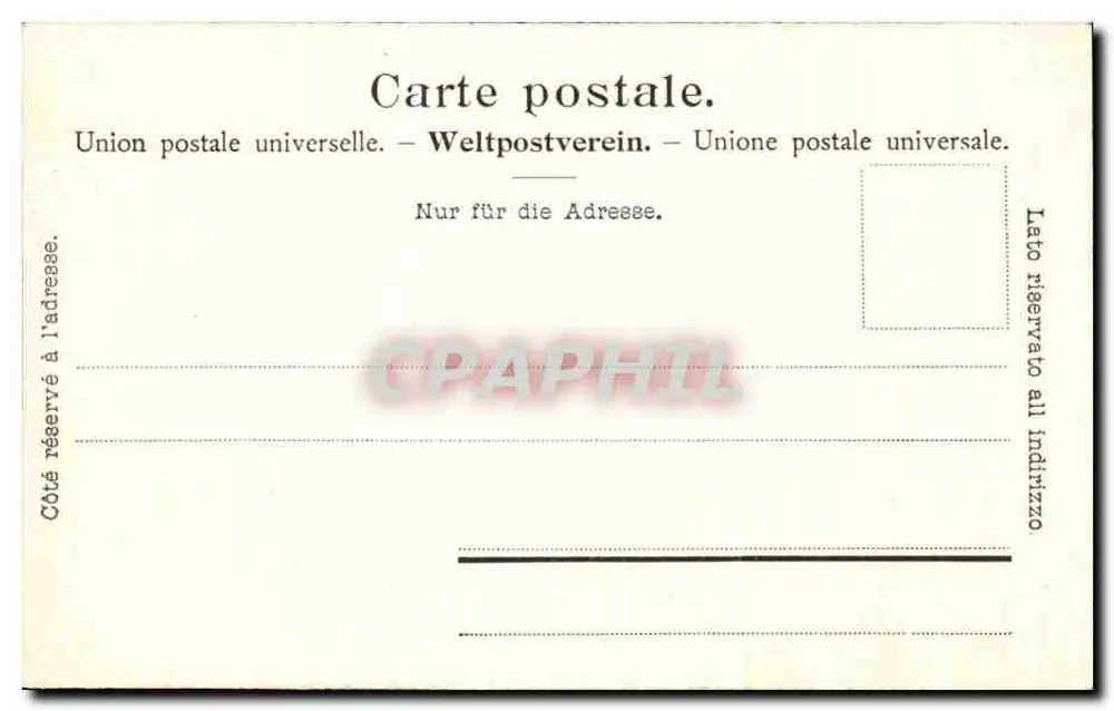Petite Scheldegg com o Eiger — Édition Photoslos Zürich n°2285 - Verso