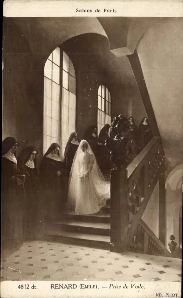 Die Hochzeitskleidung — Salons de Paris — RENARD (EMILE). - Vorderseite