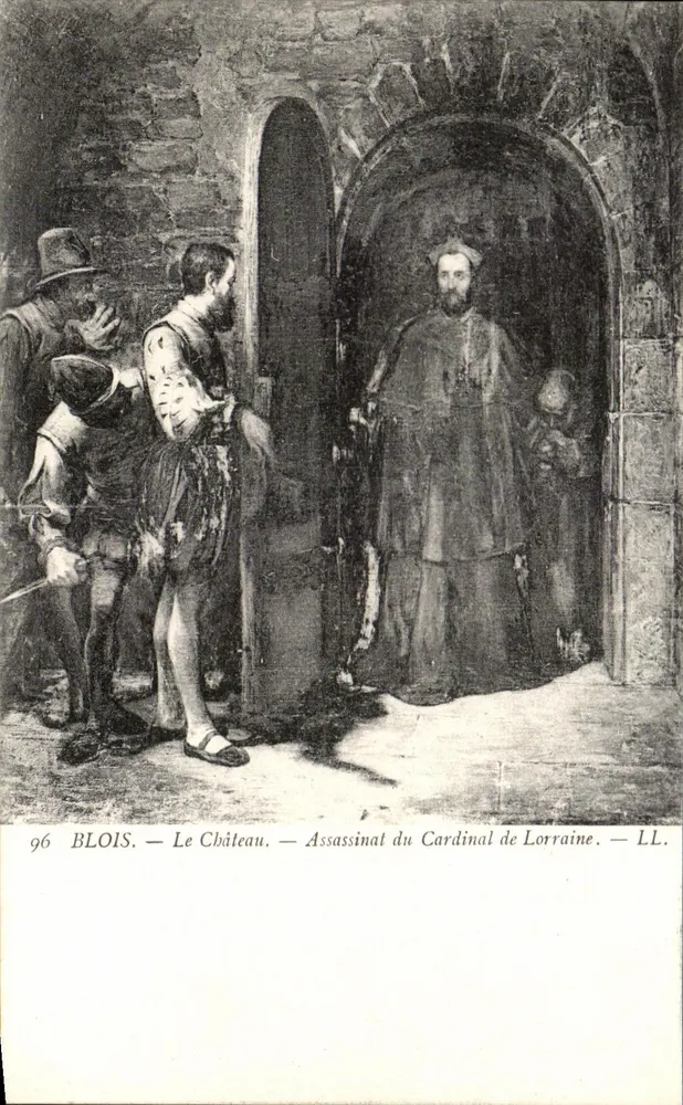 Blois — Das Schloss — Mord am Kardinal von Lothringen — LL. - Vorderseite