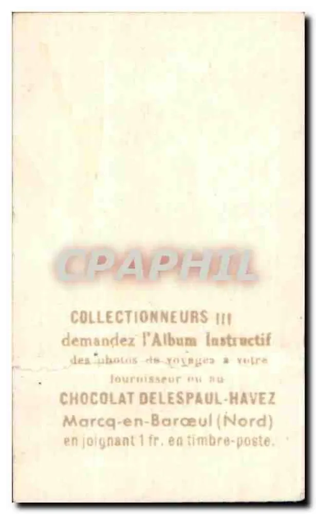 PHNOM-PENH — Wohnungen am Mekong — Chocolat Delespaul-Havez, Nr. 33 - Rückseite
