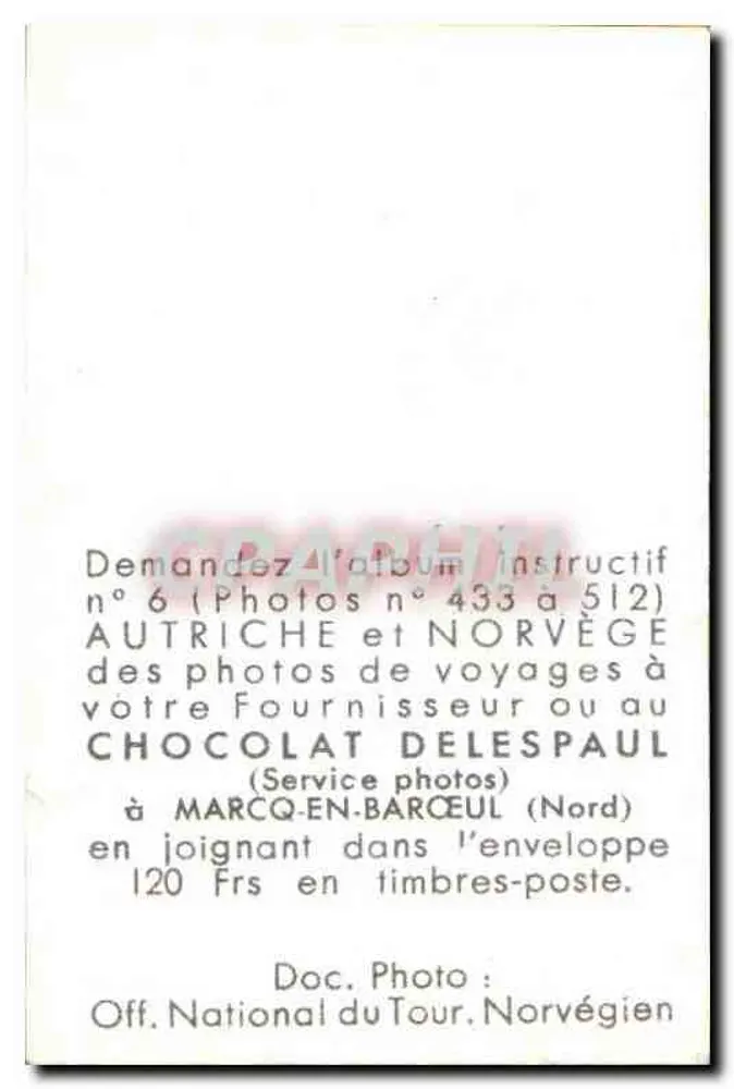 Vestfold : Flotta di balenieri — Chocolat Delespaul, n°476 - Verso
