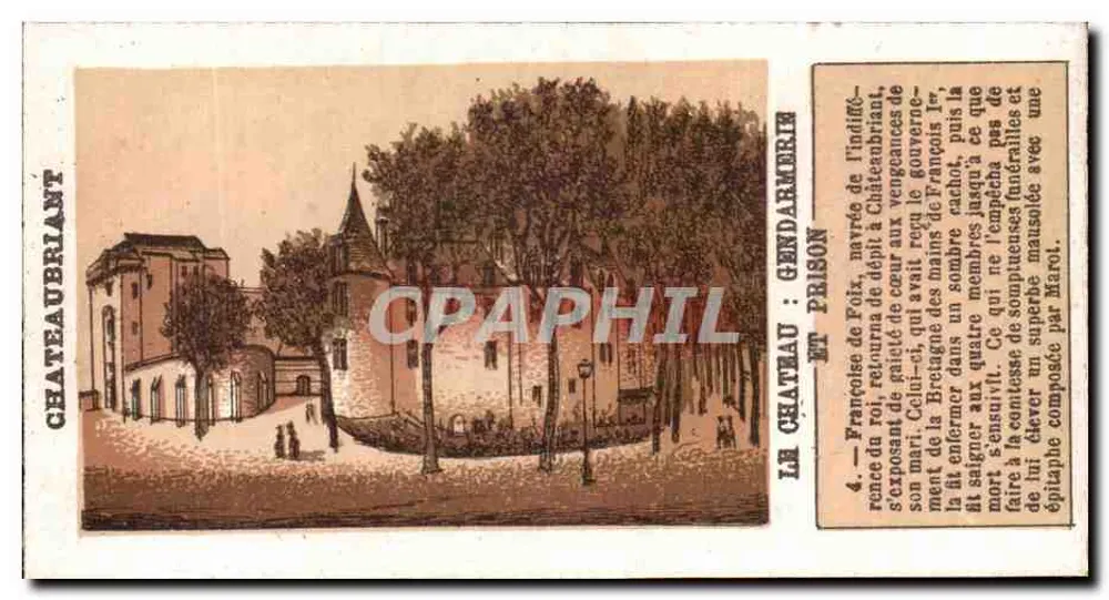 Schloss Gendarmont — Châteaubriant — Verlag Gendarmont - Vorderseite