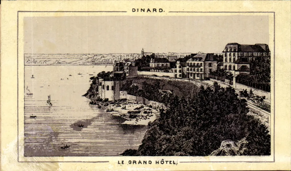 Dinard — O Grand Hôtel — editor desconhecido, número de série não visível - Frente