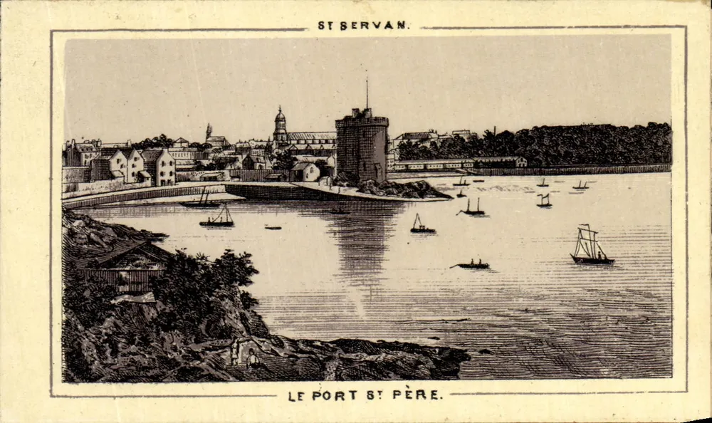 St Bervan — Le Port St Père — número de série não visível - Frente