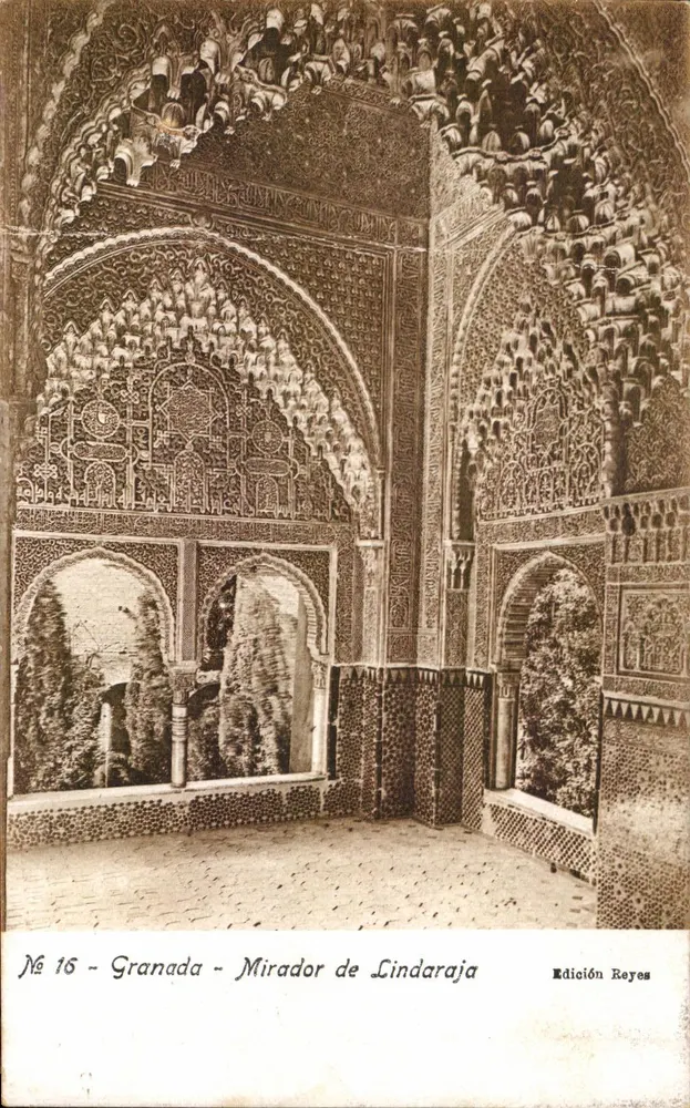 Mirador de Lindaraja — Granada — Editie Reyes, n° 16 - Voorkant