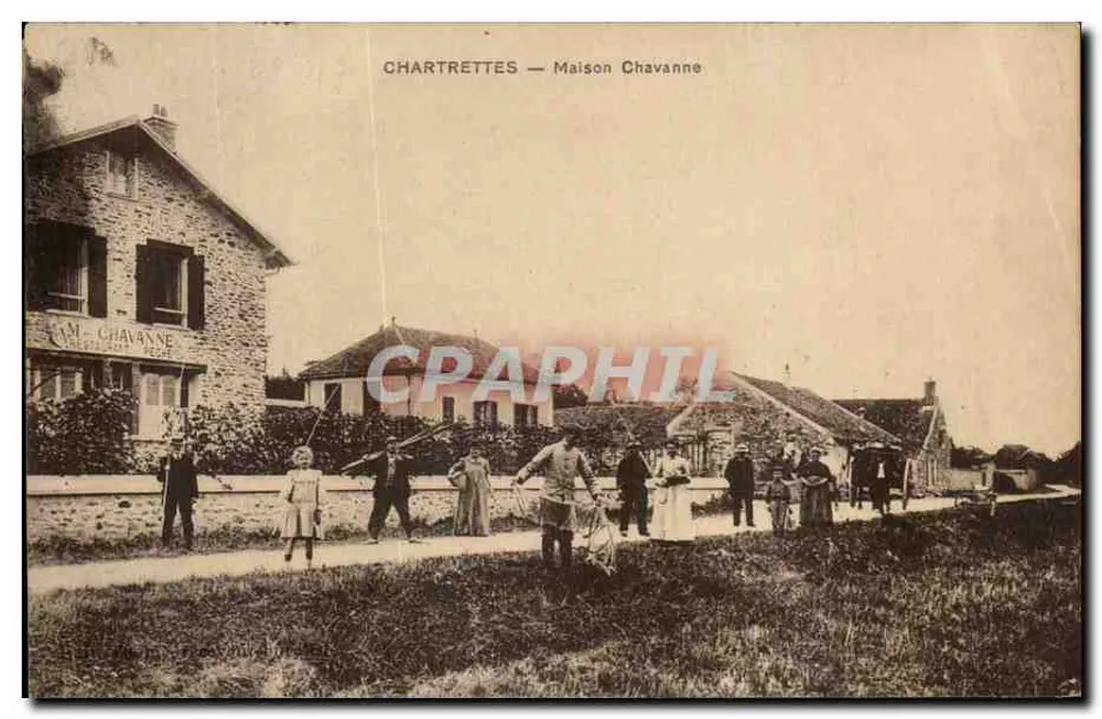 Chartrettes — Maison Chavanne — éditeur imprimeur non visible - Vorderseite