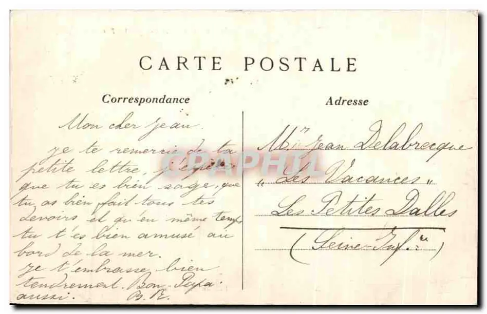 Chartrettes (S.-et-M.) — A Fazenda do Pré — Edição Buffeteau - Verso