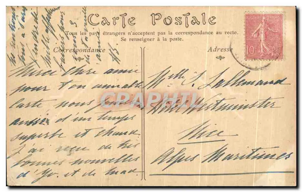 Chartrettes — Vista sobre Bois-le-Roi - Verso