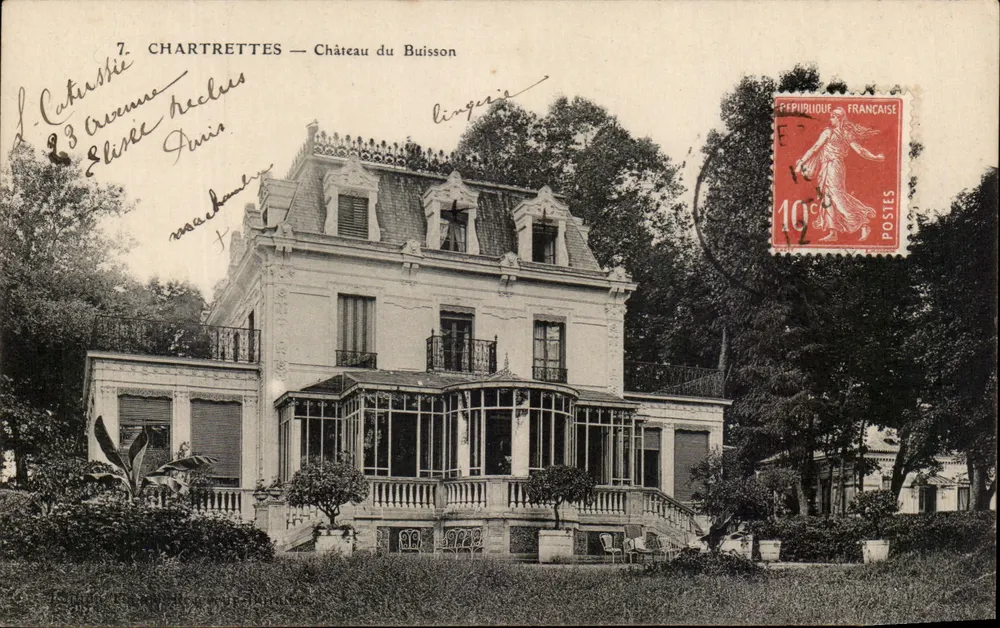 Chartrettes — Château du Buisson — Editor desconhecido, número de série não visível - Frente