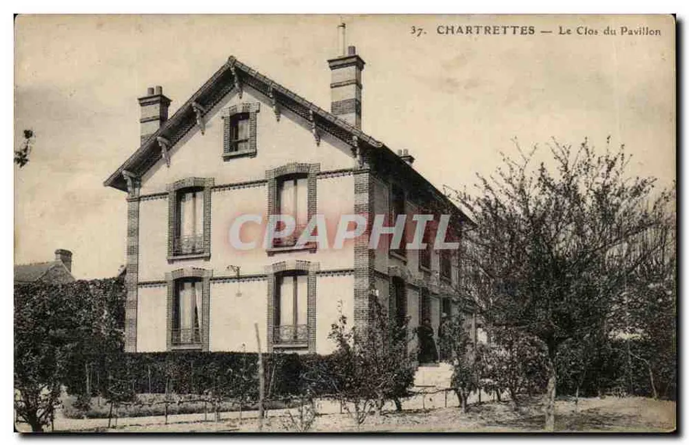 Chartrettes — O Clos do Pavilhão — Editor desconhecido, n° 37 - Frente