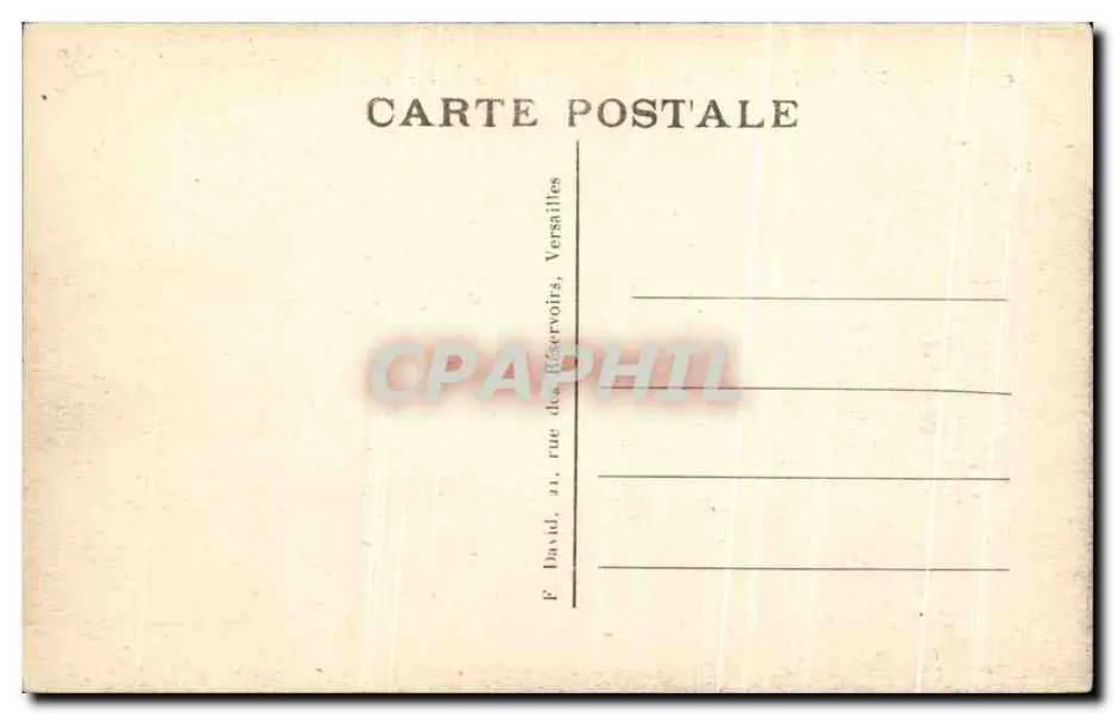 Chartrettes (S.-et-M.) — Villa Suzanne — F. David, Versailles - Verso